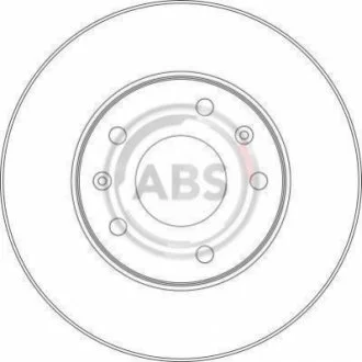 Гальмівний диск A.B.S. 17011