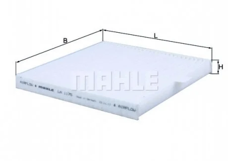 Фільтр, повітря у салоні MAHLE / KNECHT LA1175
