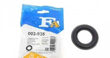 Резинка глушника Opel Ascona/Kadett -92 Fischer Automotive One (FA1) 003935