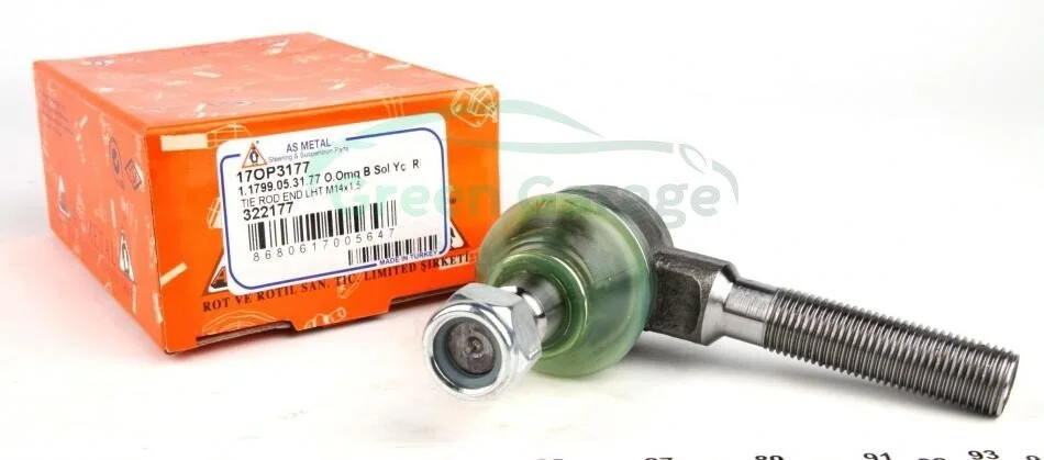 Наконечник рулевой тяги Opel Omega B Л. ASMETAL 17OP3177 (фото 1)