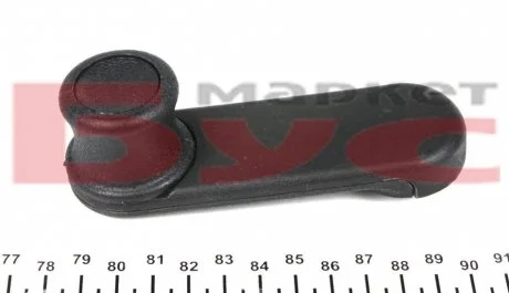 Ручка стеклоподъемника MB 609 (чорная) AUTOTECHTEILE 100 7600