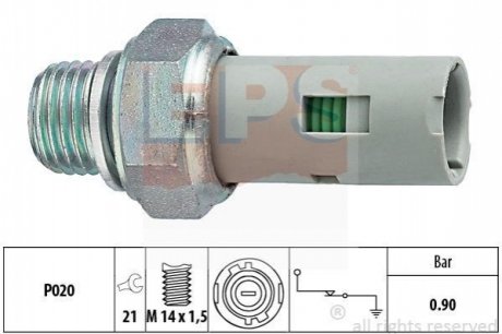 Датчик тиску масла Renailt Kangoo 1.2 EPS 1.800.153