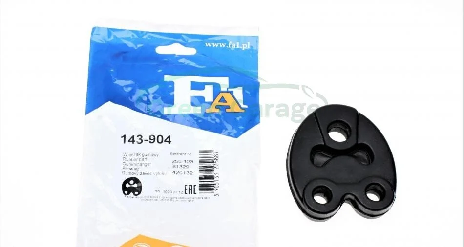 Гумовий кронштейн глушника DB 124/201 Fischer Automotive One (FA1) 143904 (фото 1)
