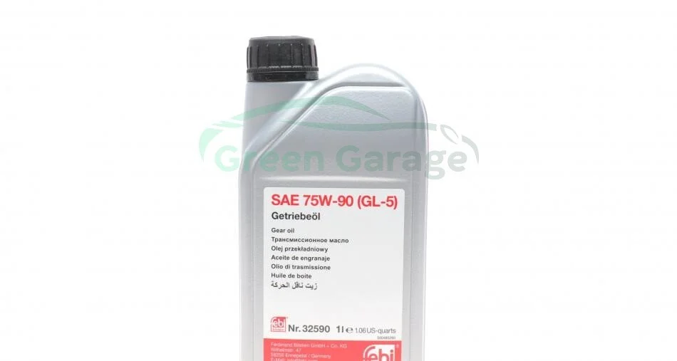 Масло КПП 1L SAE 75W-90 API GL-4/GL-5 FEBI BILSTEIN 32590 (фото 1)