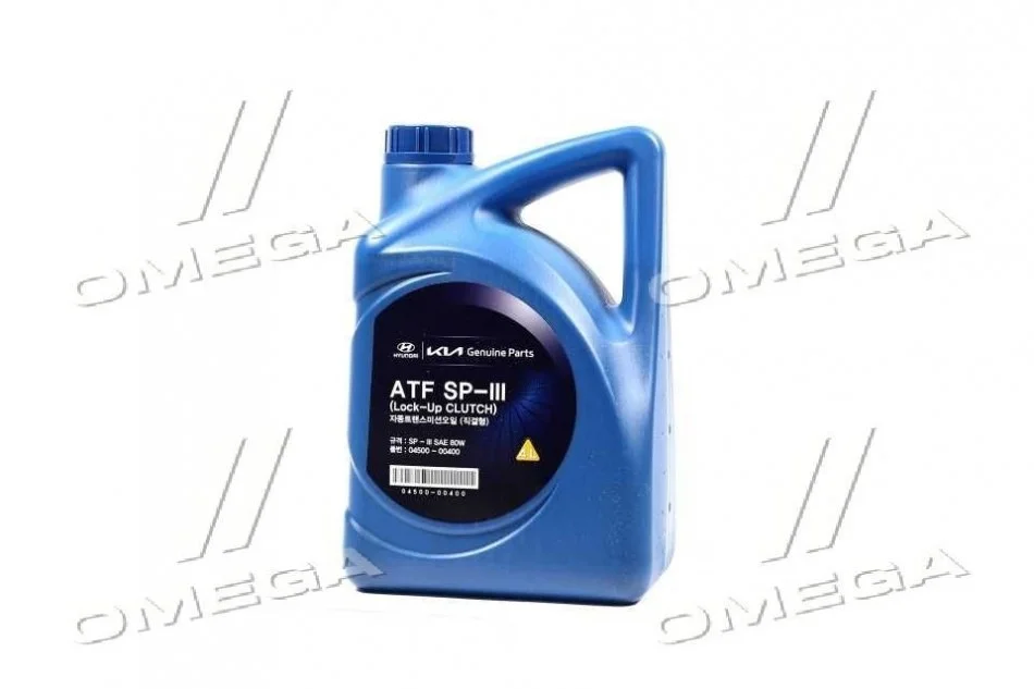 Масло АКПП Hyundai Kia ATF SP III 4л. Hyundai/Kia/Mobis 0450000400 (фото 1)