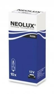 Лампа допоміжн. освітлення W1.2W 12V 1.2W W2x4.6d (вир-во Neolux) NEOLUX N286
