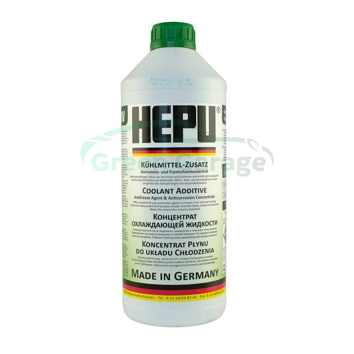 Антифриз місткістю 1,5л HEPU P999GRN (фото 1)