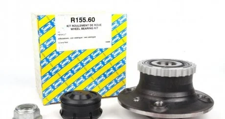 Ступица с подш. RENAULT KANGOO задн. (Пр-во SNR) NTN SNR R155.60