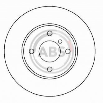 Гальмівний диск A.B.S. 15766