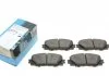 Колодки тормозные передние Prius 09- KAVO KBP9140 (фото 1)