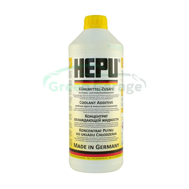 Антифриз-концентрат -80*С (желтый MB 325.2) 1.5L HEPU P999 YLW (фото 1)