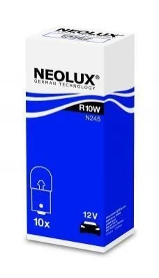 Лампа допоміжн. освітлення R10W 12V 10W ВА15s (вир-во Neolux) NEOLUX N245 (фото 1)