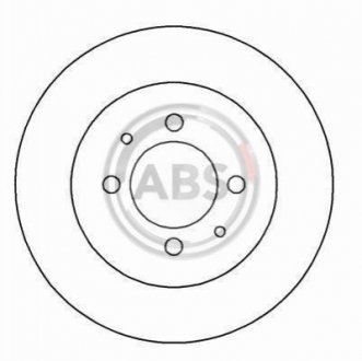 Гальмівний диск A.B.S. 16214