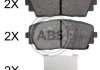 Гальмівні колодки, дискове гальмо (набір) A.B.S. 37910 (фото 1)