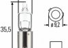 Автолампа BA9S 12V 6WT6W H6W 12V6W HELLA 8GH007643-121 (фото 1)