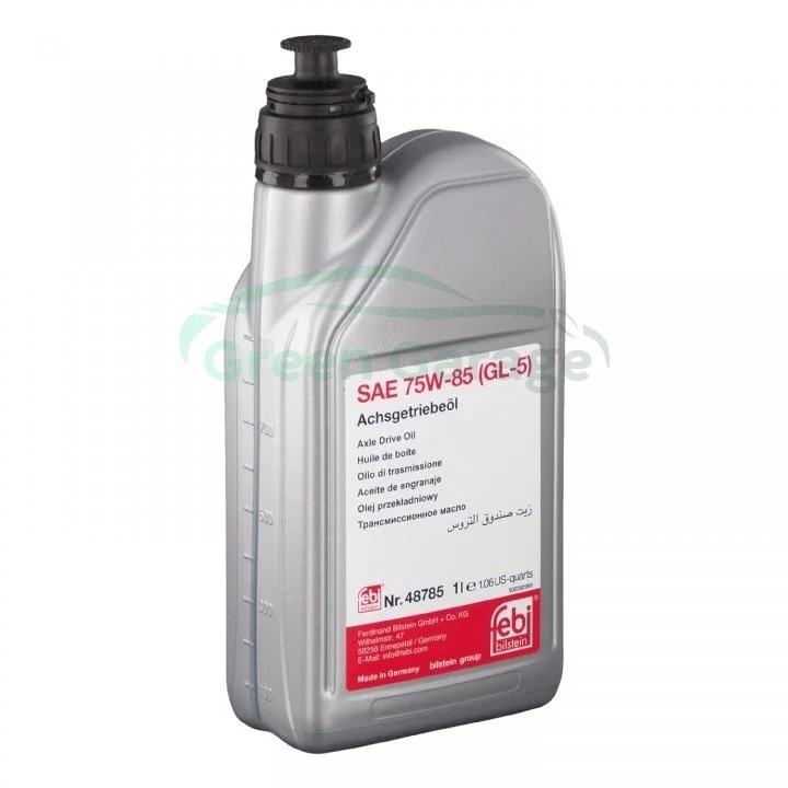 Масло трансмисс. FEBI SAE 75W-85 GL-5 (Канистра 1л) FEBI BILSTEIN 48785 (фото 1)