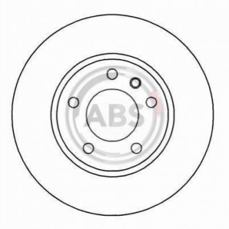 Гальмівний диск A.B.S. 16263