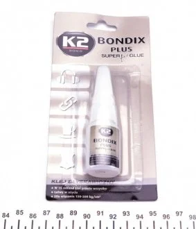 Bondix Plus 10g Суперклей 15 сек K2 B101