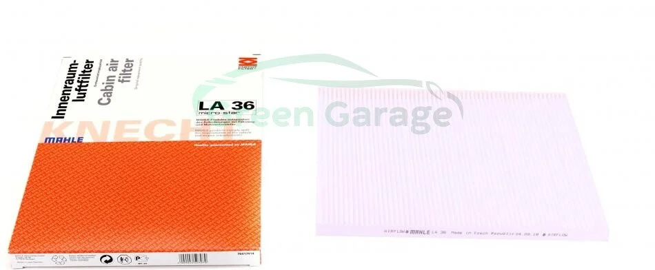 Фільтр салону Opel Omega B 94-03 MAHLE / KNECHT LA36 (фото 1)