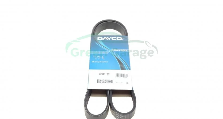 Пасок поліклиновий 6PK1183/1185 DAYCO 6PK1185 (фото 1)