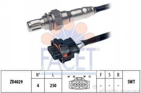 Датчик кисню FACET 10.8249