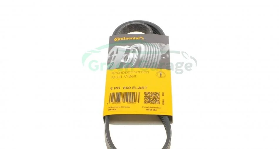 Поликлиновой ремень (Пр-во ContiTech) CONTITECH 4PK860ELAST (фото 1)