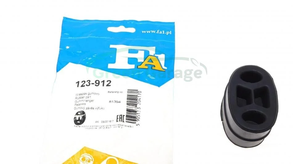 Кронштейн глушителя OPEL (пр-во Fischer) Fischer Automotive One (FA1) 123912 (фото 1)