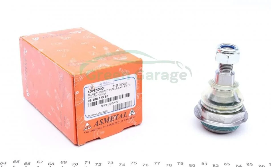 Шаровая опора Jumpy/Expert 16- ASMETAL 10PE5000 (фото 1)