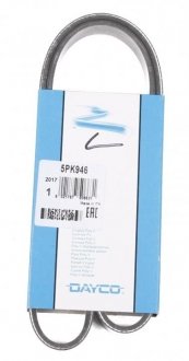 Пас привідний з довжиною кола понад 60см, але не більш як 180см DAYCO 5PK946