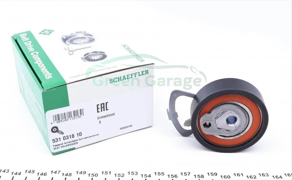 Ролик паска приводного VW Bora/Golf IV 1.4 97- INA 531 0318 10 (фото 1)