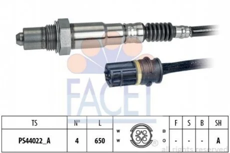 Кисневий датчик FACET 10.8287