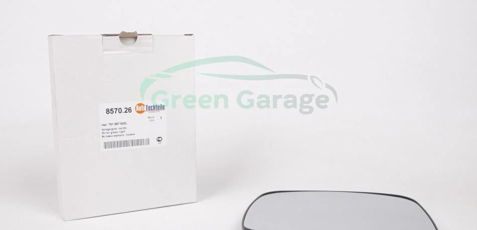 Стекло зеркала VW T4 91- (R) AUTOTECHTEILE 385 7026 (фото 1)