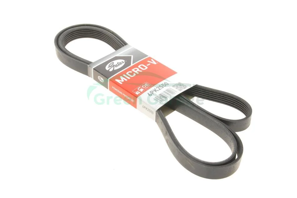 Пасок поліклиновий GATES 6PK2550 (фото 1)