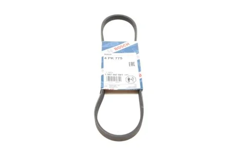 Ремінь поліклін. 4PK775 (вир-во Bosch) BOSCH 1 987 947 891