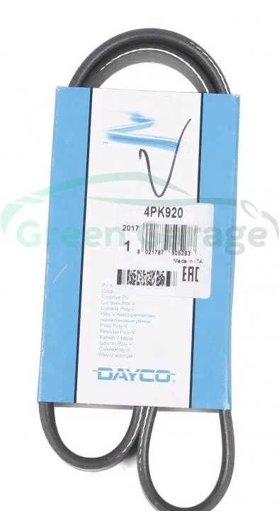 Пасок поліклиновий DAYCO 4PK920 (фото 1)