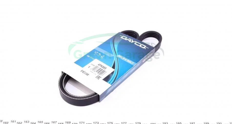Пасок поліклиновий DAYCO 4PK985 (фото 1)