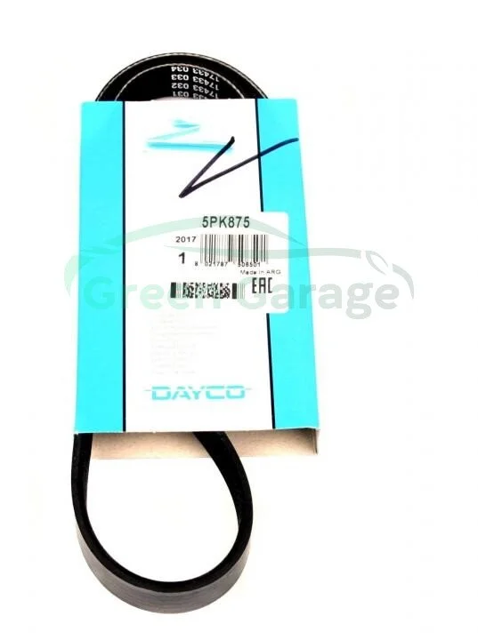 Пасок поліклиновий DAYCO 5PK875 (фото 1)