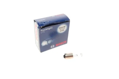 Лампа H21W 24V 21W BAY9S BOSCH 1 987 302 533