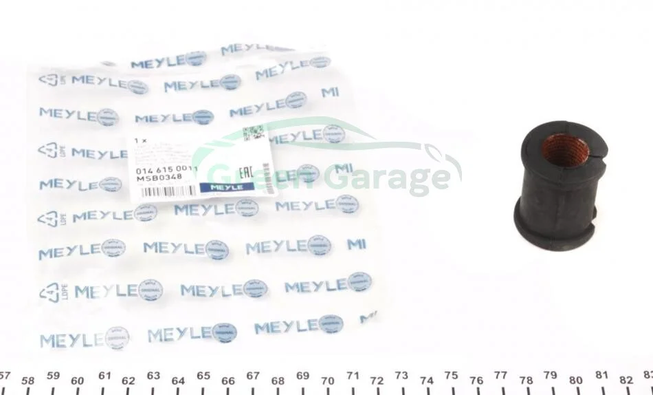 Втулка стабилизатора SMART FORTWO 07- перед. мост (Пр-во) MEYLE 0146150011 (фото 1)