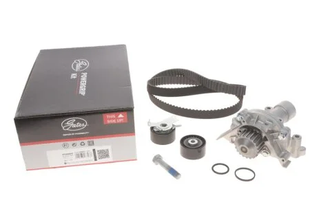 Ремкомплекты привода ГРМ автомобилей с водяным насосом PowerGrip Kit (Пр-во Gates) GATES KP25608XS