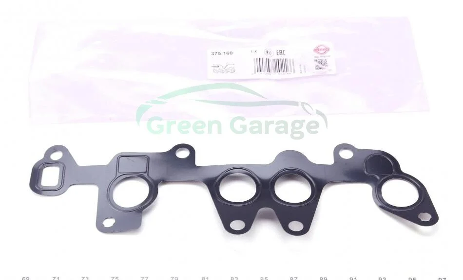 Прокладка впускного колектора FIAT CINQUECENTO, PALIO, PANDA, PANDA/HATCHBACK, PUNTO, SEICENTO / 600, SEICENTO / 600/HATCHBACK, TIPO, UNO LANCIA Y, Y10 0.8-1.2 10.84- ELRING 375.160 (фото 1)