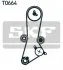 Комплект ГРМ, пас+ролик+помпа SKF VKMC 956601 (фото 1)