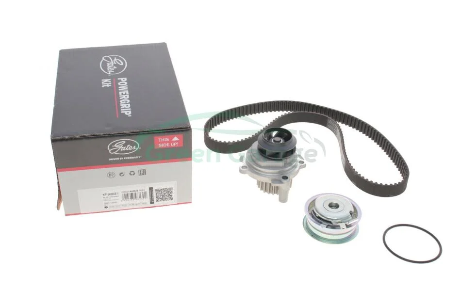 Ремкомплекты привода ГРМ автомобилей с водяным насосом PowerGrip Kit (Пр-во Gates) GATES KP15489XS1 (фото 1)