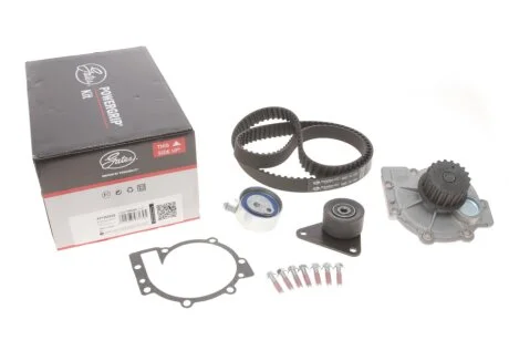Ремкомплекты привода ГРМ автомобилей с водяным насосом PowerGrip Kit (Пр-во Gates) GATES KP15509XS