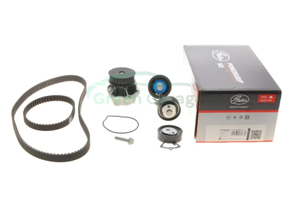 Ремкомплекты привода ГРМ автомобилей с водяным насосом PowerGrip Kit (Пр-во Gates) GATES KP35565XS (фото 1)