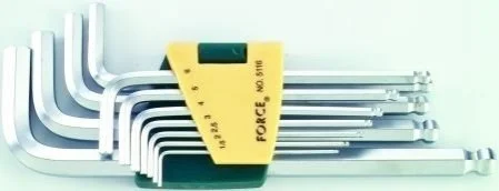 Набір ключів Г-подібних 11 пр FORCE 5116LB