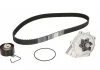 Комплект ГРМ, пас+ролик+помпа CONTITECH CT 974 WP1