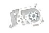 Ремкомплекты привода ГРМ автомобилей с водяным насосом PowerGrip Kit GATES KP15662XS (фото 5)