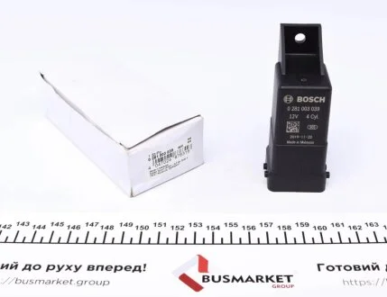 Бл.кер.свічками розжарювання BOSCH 0 281 003 039