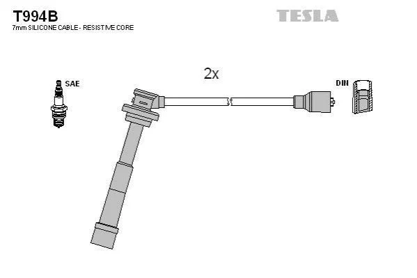 Комплект электропроводки TESLA T994B (фото 1)